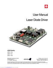 Meerstetter Engineering LDD-1124 User Manual