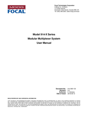 Moog 914-VDX User Manual