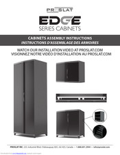 Proslat Elite Series Assembly Instructions Manual