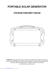 HuaYao S650 Universal Instruction Manual