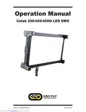 kino flo Celeb 450 Operation Manual