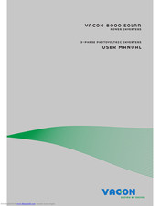 Vacon 8000 solar User Manual