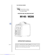 Matco Tools M208 Operator's Manual