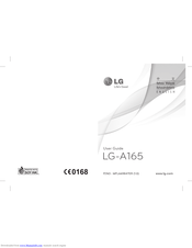 LG LG-A165 User Manual