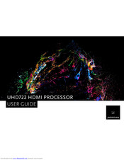 Meridian UHD722 User Manual