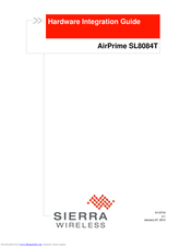 Sierra Wireless AirPrime SL8084T Integration Manual