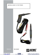 AEMC 6250 User Manual