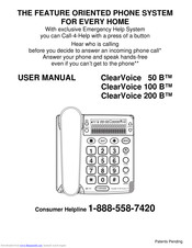 Telemergency ClearVoice 50 B User Manual