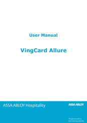 Assa Abloy VingCard Allure User Manual