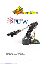 Lynxmotion AL5D-PLTW Manual