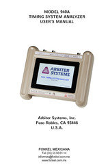 Arbiter Systems 940A User Manual