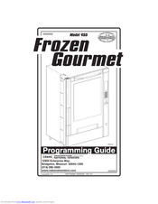 Crane Frozen Gourmet 455 Programming Manual