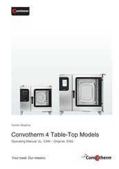 Convotherm 4 Table-Top Operating Manual