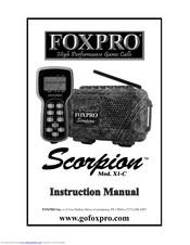 Foxpro Scorpion X1-C Instruction Manual
