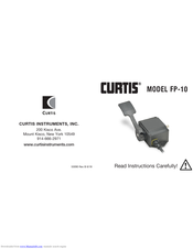 Curtis FP-10 Manual