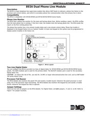 Dmp Electronics 893A Installation Sheet