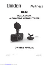 Uniden DC12 Owner's Manual