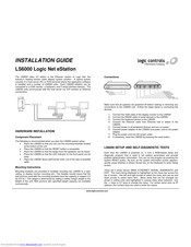 Logic Controls LS6000 Installation Manual