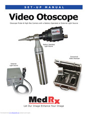 Medrx Video Otoscope Setup Manual