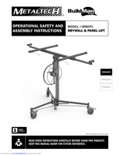 MetalTech BuildMan I-BMDPL Operational Safety And Assembly Instructions
