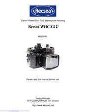 Recsea WHC-G12 Manual