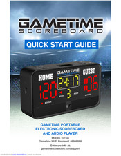 Gametime GTSB Quick Start Manual