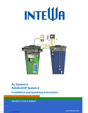 Intewa AQUALOOP 6  system Installation And Operating Instructions Manual