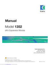 curtis 1352 Manual
