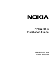 Nokia 500s Installation Manual