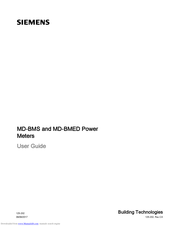 Siemens MD-BMED User Manual