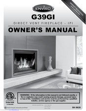 Enviro G39GI Owner's Manual