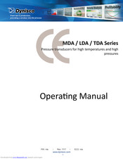 Dynisco MDT 420 Operating Manual