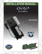 Fass DRP 04 Installation Manual