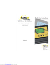 SENSIT Technologies Trak-It IIIa GLT Quick Start Instructions