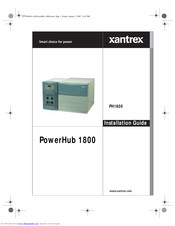 Xantrex PowerHub 1800 Installation Manual
