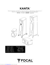 Focal KANTA CENTER User Manual