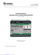 Littelfuse PGR-6100 Manual