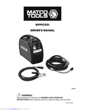 Matco Tools MPPC60I Owner's Manual
