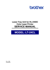 Brother LT-24CL Service Manual