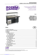 Rocam Losi EROS MIX 4/1 Instruction Manual Assembly, Installation, Use And Maintenance