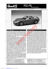 REVELL Ferrari SA Aperta Assembly Manual