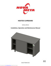 Novameta WP0-NLU Installation, Operation And Maintenance Manual