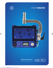Outsight creamsource MICRO User Manual