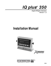 Rice Lake IQ plus 350 Installation Manual