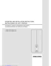 STIEBEL ELTRON DHB-E 16-2 Installation Instructions Manual