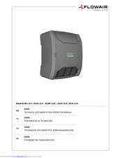 flowair OXeN X2-N-1.2-V Technical Documentation Operation Manual