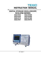 TEXIO DCS-9700 Series Instruction Manual