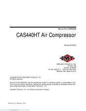 IMT CAS440HT Manual