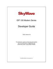 SkyWave IDP 100 Series Developer's Manual