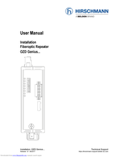 Hirschmann OZD Genius G12-1300 User Manual